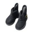 thumbnail image 3 of DOMELAY 1/4 Scale Figure Snow Boots Simulation Miniature Female Action Figures Shoes black, 3 of 9