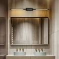 thumbnail image 4 of LED Lamp For Bathroom Restroom Wash Basin Black Mirror Light Led Wall Lamps Wall Mounted ,Widely Use, 4 of 7