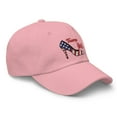 thumbnail image 2 of Trump Girl Hat, Trump Girl Dad Hat, Conservative Hat, American Flag Hat, Vote Trump Hat, Trump 2024 Hat, Republican Trump Girl Hat (Pink), 2 of 6