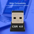 thumbnail image 4 of Receptor Adaptador CSR4.0 Mini USB BTD-401 con distancia de transmisión de 20 M y Velocidad de 3 Mbps, 4 of 7