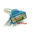 thumbnail image 3 of USB 2.0 to RS232 (DB9 &amp; DB25) Serial Interface Adapter Cable - Blue, 3 of 5