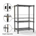 thumbnail image 5 of 450 lbs Wire Storage Shelving 3-Tier Utility Shelving Unit Steel Organizer Wire Rack for Home,Kitchen,Office,Chrome(11.8" D x 17.7" W x 26.3" H), 5 of 8