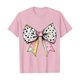 thumbnail image 1 of Camiseta de Cuello Redondo de Manga Corta de la Mujer, Top de Moda para Invierno Y Primavera Impresa de Navidad Casual 3/4, 1 of 7
