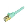 thumbnail image 2 of StarTech.com C6ASPAT7AQ 7 ft. Cat 6A Aqua Shielded Network Ethernet Cable, 2 of 2