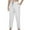 White, variant on lmcalzta Summer Pajama Pants for Men Cotton Drawstring Sleep Lounge Pants Lightweight Soft
