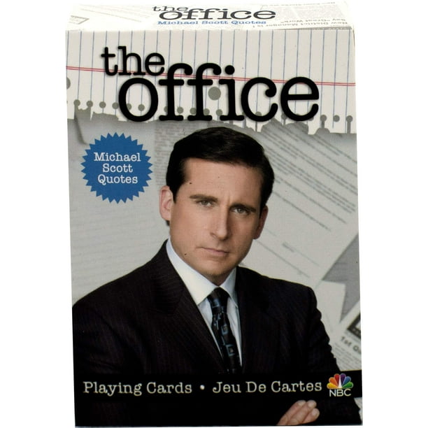 Baraja de cartas AQUARIUS The Office Michael Quotes
