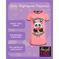 thumbnail image 4 of Angel Face Girls Nightgowns - 3 Pack Short Sleeve Girls Pajamas Shirts Night Dress Set (Sizes 8-14), 4 of 7