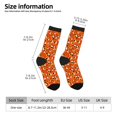 thumbnail image 2 of Disketp Funny corn spider web Unisex Crew Socks Lightweight Breathable Ventilation Ankle Socks, Mid-calf socks for Daily, 2 of 6