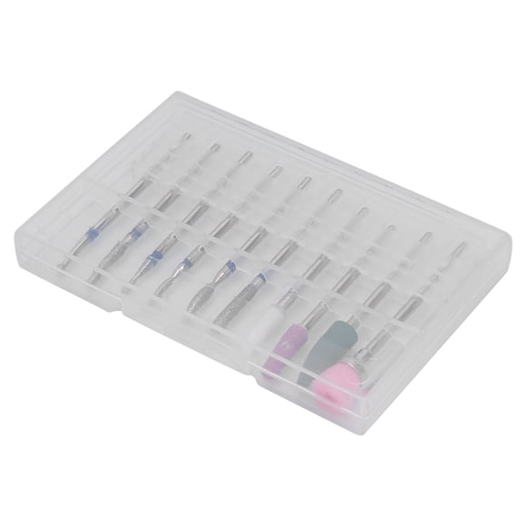 Juego De Brocas Para Uñas, Brocas Para Pulir Uñas Tamaño Adecuado Alta Dureza Para Salón De Uñas Para Uso Doméstico Para Artistas De Uñas