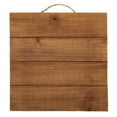 thumbnail image 2 of 10” x 10" Square Wood Pallet Plaque by Make Market - Unfinished Hanging Decorative Sign - Bulk 12 Pack, 2 of 2