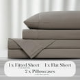 thumbnail image 3 of Stylish Pleated Hem 21-inch Extra Deep Pocket Comfortable Microfiber Sheet Set by Southshore Fine Linens, 3 of 10