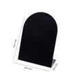 thumbnail image 3 of Arched Top Metal Desktop Bulletin Board Note Board, Magnetic Sturdy Stable Design, Compact Space Saving Message Organizer for Office Home School Desk Notes Photos Reminders Display, 3 of 6