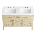 thumbnail image 6 of Modway Elysian 48" Double Sink Bathroom Vanity in Burl, 6 of 10