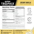 thumbnail image 3 of Syntrax Nutrition Trophix Proteína en polvo, mezcla de proteínas de liberación ultra sostenida, motas de vainilla reales, vainilla cremosa, 5 libras, Kosher, 3 of 5