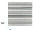thumbnail image 4 of Livabliss Outdoor Rugs, 7ft Round Eagean Global Blue Square Area Rug for Patio, Porch, Deck, Backyard, Waterproof Indoor Outdoor Carpet (6'7" x 6'7"), 4 of 9