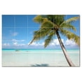 thumbnail image 1 of Beach Photo Ceramic Tile Mural Kitchen Backsplash Bathroom Shower, 404021-L64, 1 of 3