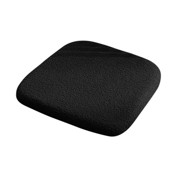 Tahtuvzn 13x13" Foam Seat Cushion Office Chair Classroom Thick Fart, Gifts for Friend, Black