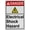 Warning Sign 4, variant on Industrial ANSI Vertical Electrical Alternative Energy Warning Sign #102 - 8"x12" Weatherproof, UV Resistant for Indoor/Outdoor Workplace