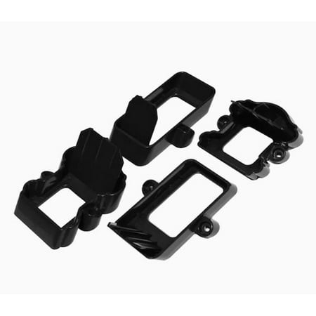 

Fiberon Classic Midnight Black PVC Stair Brackets ( 8 Packs of 2 ) # 774164- NEW