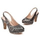 thumbnail image 2 of Zapatos de tacón alto de piel para mujer ForeMode Fashion, 2 of 7