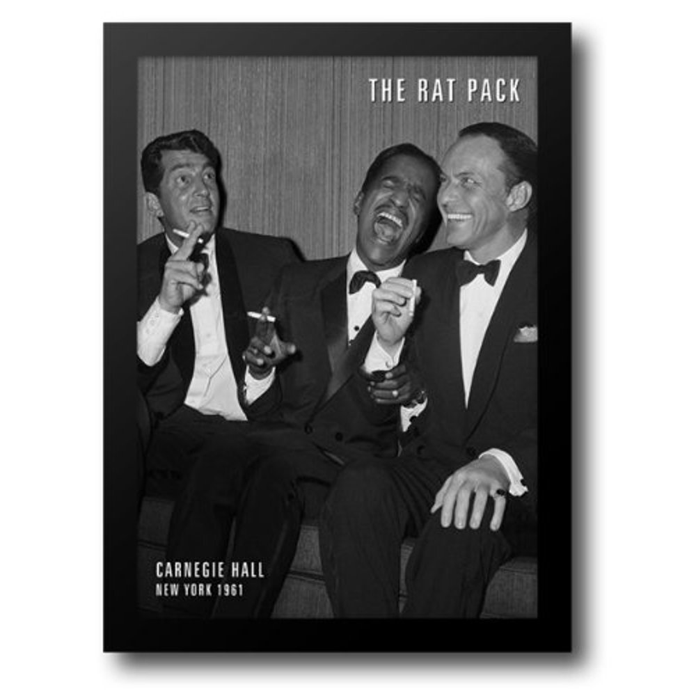 FrameToWall The Rat Pack 20x24 Framed Art Print