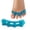 Blue, variant on Promifun Toe Separator Bunion Corrector Overlapping Toe Spacers Toes Straightener For Women&Men,4 Pack,Clear