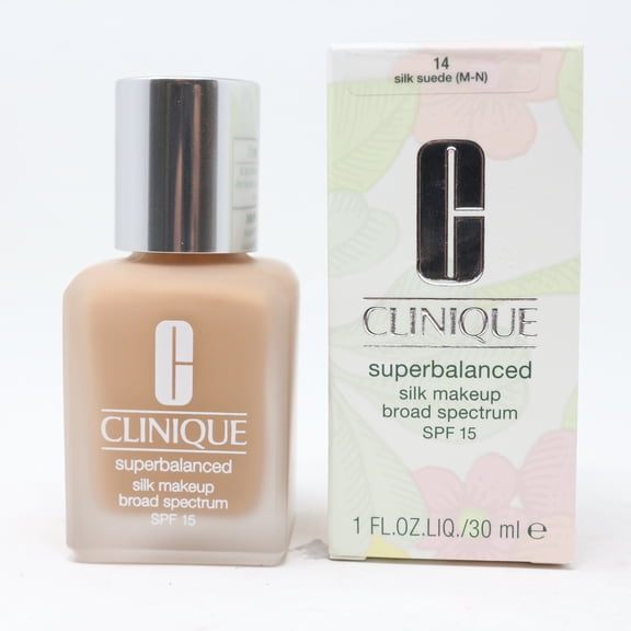CLINIQUE SUPERBALANCED FOUNDATION 1.0 OZ SILK ALMOND CLINIQUE/SUPERBALANCED SILK MAKEUP BROAD SPECTRUM (16) SILK ALMOND 1.0 OZ DRY COMBINATION TO OILY SPF 15