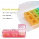 thumbnail image 2 of Pastillero para vitaminas, aceites de pescado y suplementos, con caja de almacenamiento transparente a prueba de humedad, multicolor, 2 of 5