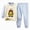 H234-Light Blue, variant on TOWED22 Toddler Baby Girl Boy Fall Winter Clothes Outfits 2 Piece Long Sleeve Crewneck Sweatshirt Pull on Pants Casual Print Clothing Set(Blue,6-12 M)