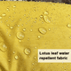 thumbnail image 4 of Chubasquero impermeable para perros con poncho con capucha, chaqueta impermeable amarilla ajustable para mascotas con orificio para correa, 4 of 6