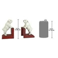thumbnail image 4 of Design Toscano SP2524 Serre-Livres Sculpturaux en Fonte Bulldog, Multicolore, 4 of 4
