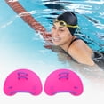 thumbnail image 6 of Unique Bargains 1 Pair Unisex Adult Durable Hand Flippers for Swimming Rose Red, 6 of 6