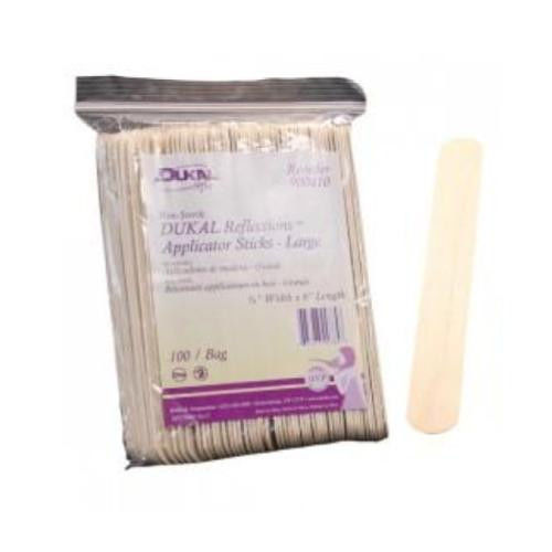 Dukal Reflections Non Sterile Applicator Sticks Large - 100pcs/bag