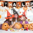 thumbnail image 5 of Decoraciones de fiesta de Halloween, pancarta de cumpleaños aterradora para decoraciones de fiesta de niños de Halloween, 2 piezas, 5 of 5