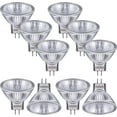thumbnail image 1 of 10pcs Tungsten Halogen Lamp Cups 12V Low Voltage MR16 Quartz Halogen Spotlight Cups (20W), 1 of 5