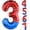 Red+blue, variant on 40 Inch Number 3 Balloon Blue Clouds Cartoon Story Balloons Toy Inspired Story Party Supplies for Birthday Garland Arch Kit Farm Favor (Number 3)