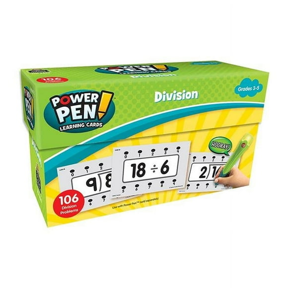Teacher Created Resources TCR6460 Math Cards - Division