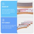thumbnail image 3 of FRCOLOR Curved Play Cards Holder Wood Cards Holder Photo Display Wooden Holder for Table, 3 of 4