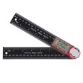 thumbnail image 1 of 2-in-1 Digital Angle Ruler Large Screen Display Steel 0-360°(200mm) Protractor Precision Adjustable Angle Measurement Tools 1Pc ,Long Lasting, 1 of 5