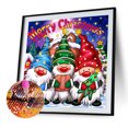 thumbnail image 2 of Pintura de diamante 5D DIY Taladro redondo completo Papá Noel Decoración del hogar Arte Artesanía FLhrweasw Nuevo, 2 of 9