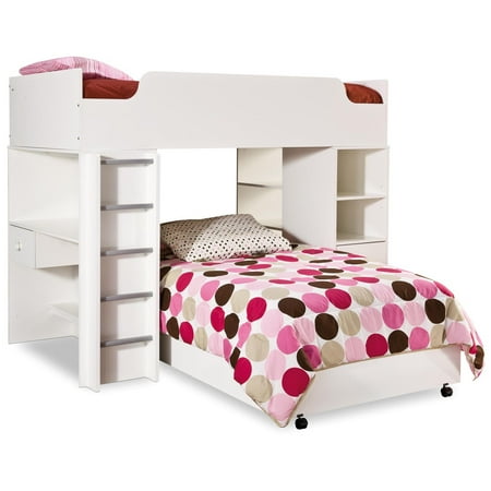 South S Logik Twin Loft Bed Pure White South S Logik Twin Loft Bed Pure White