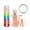 Pink, variant on Abbracc Hand Knitting Machine DIY Darning Tools Rope Braider Portable Colored Yarn Pink