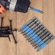 thumbnail image 1 of 5 uds 50mm brocas cruzadas antideslizantes cabeza de lote PH2 destornillador de vástago hexagonal S2 puntas de destornillador herramienta de mano LingWen 8390611078409, 1 of 1
