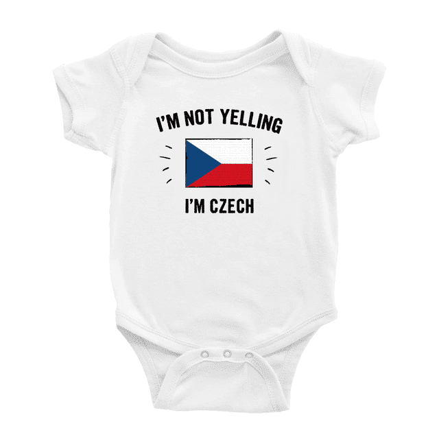 Je Ne Crie Pas, Je Suis Tchèque Cache-Couche Bébé