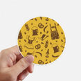 thumbnail image 1 of Germany Berlin Culture Custom Pattern Sticker Round Wall Suitcase Laptop Label Bumper, 1 of 1
