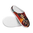 thumbnail image 3 of Lsque 60s Western Skull Cowboy Pattern Womens Comfort Cotton on Scuff With Memory Foam and Anti-skid Sole Slipper-46/47, 3 of 7