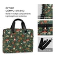 thumbnail image 4 of FORMRS 16" Laptop Bag Carrying Sleeve Case with Handle Travel Shoulder Briefcase, Forest Mushroom Pattern, 4 of 8