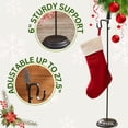 thumbnail image 3 of Park Designs Tree Iron Vertical Adjustable Stocking Hanger, 3 of 5