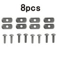thumbnail image 1 of 8 X Kayak Rail Screws and Nuts Replacement Kit for Kayaks Canoes Boats Rails, 1 of 10