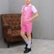 thumbnail image 2 of Odeerbi Chicos 4 Pcs Caballero Traje Formal Manga Corta Vestido Camisa + Traje Pantalones Cortos + Chaleco + Corbata Escenario Rendimiento Trajes Conjunto, 2 of 4